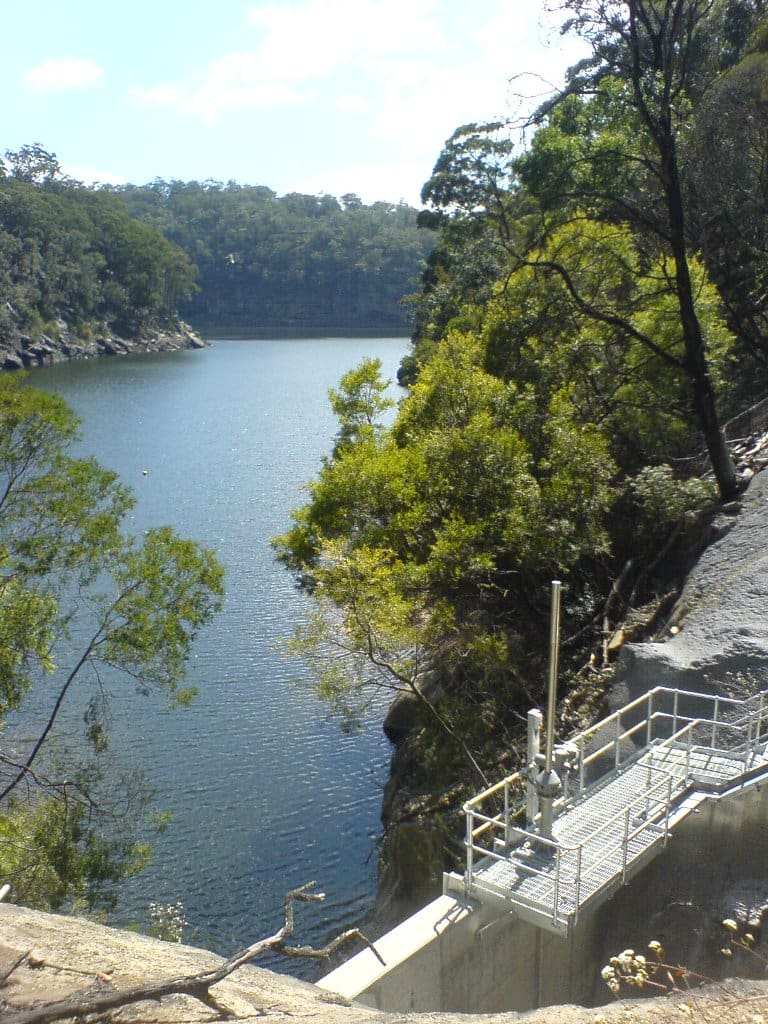 Nepean Dam survey and construction works Sydney surveying services