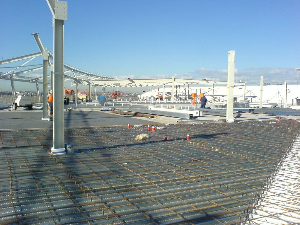 Construction survey services for Qantas First Class Lounge Sydney