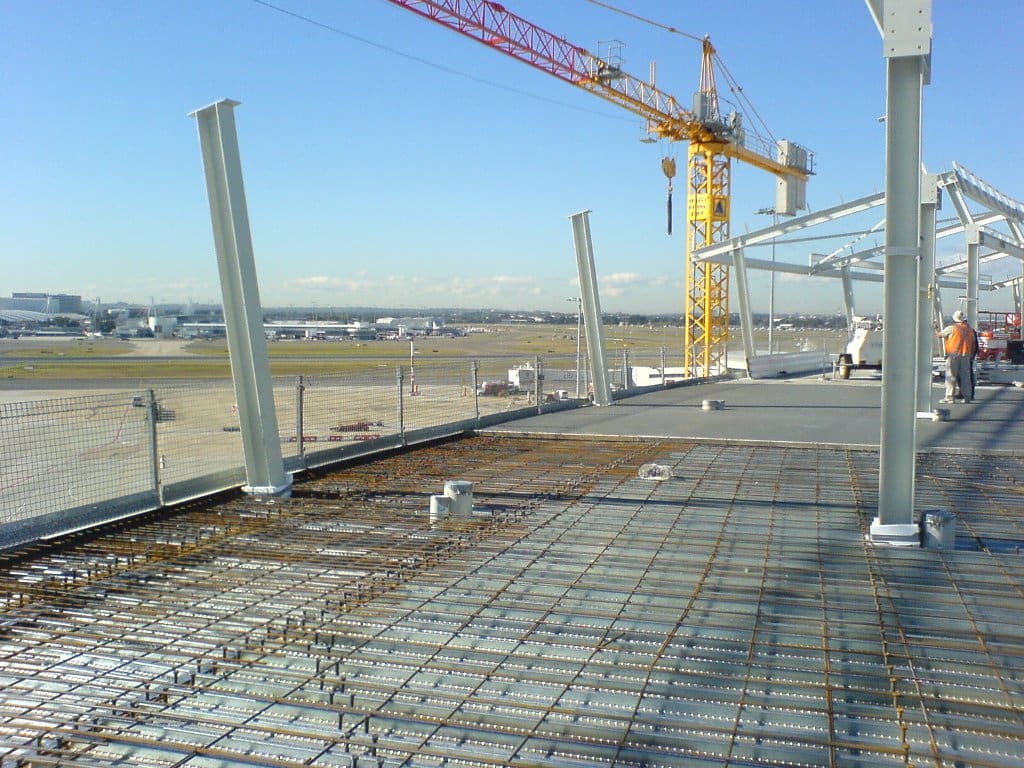 Building survey services for Qantas Lounge construction Sydney Airport